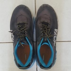 Hoka one Men's 13 wide blk/blue sneaker